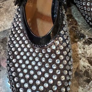 Black and Silver Studded Women's Bag